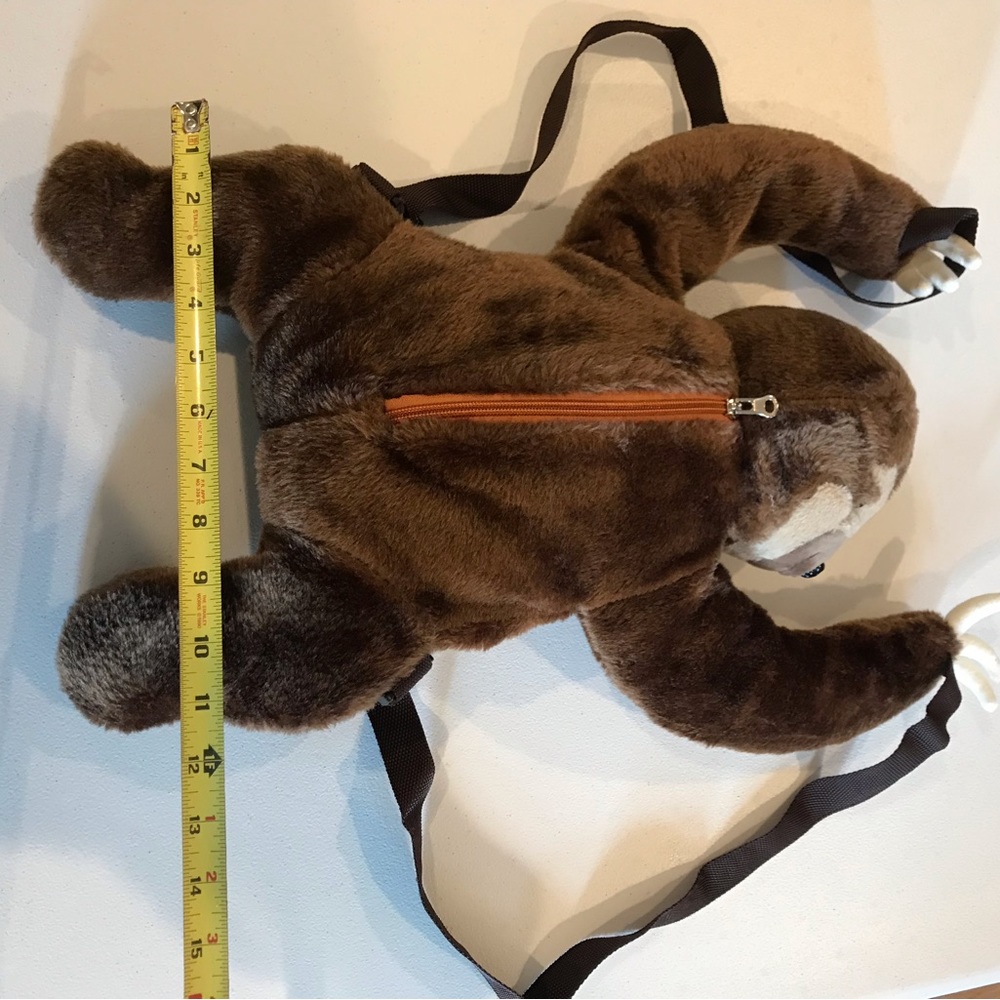 Brown Sloth Backpack - Picture 6 of 6
